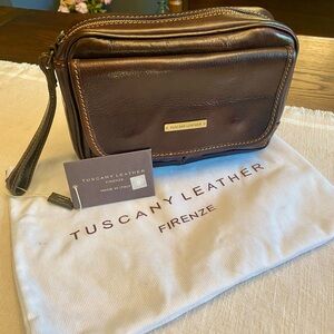 Tuscany leather men’s bag.